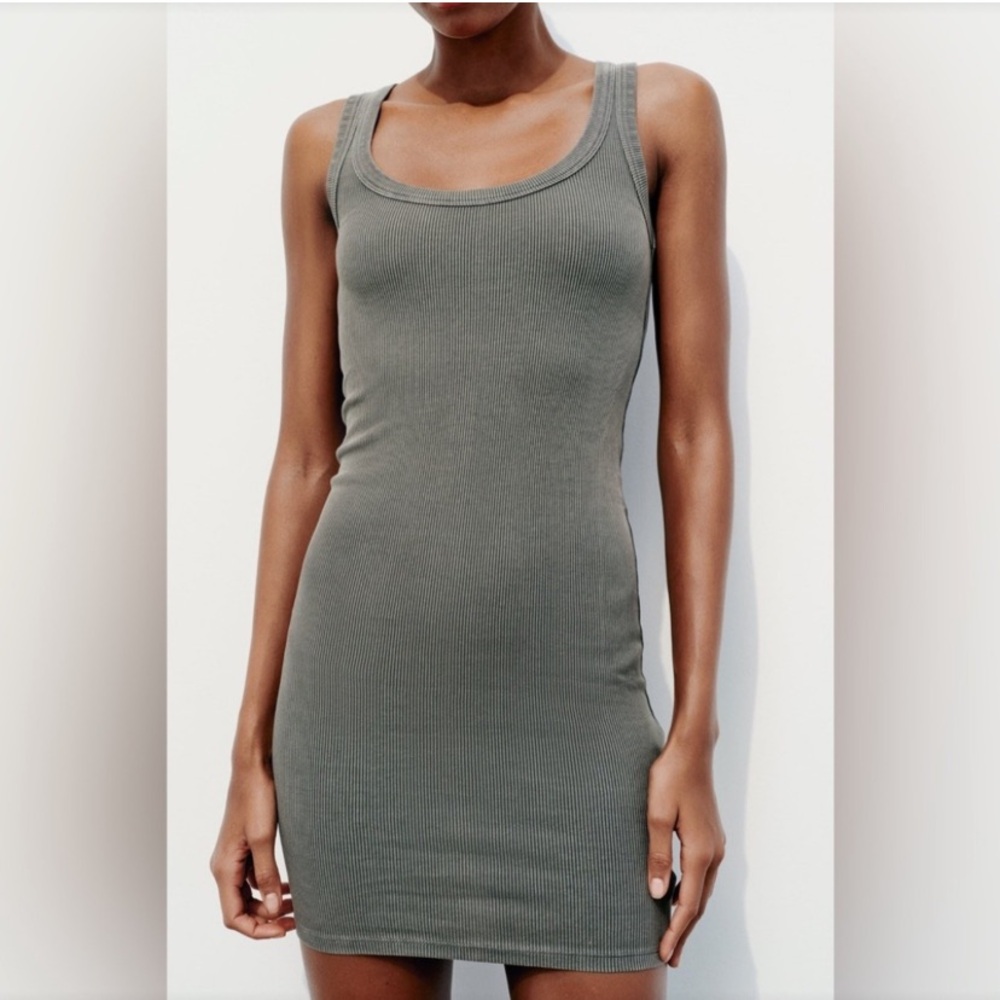 Elegant Grey Mini Dress